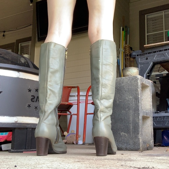 Vintage 1960s gogo boots campus boots - Picture 6 of 11